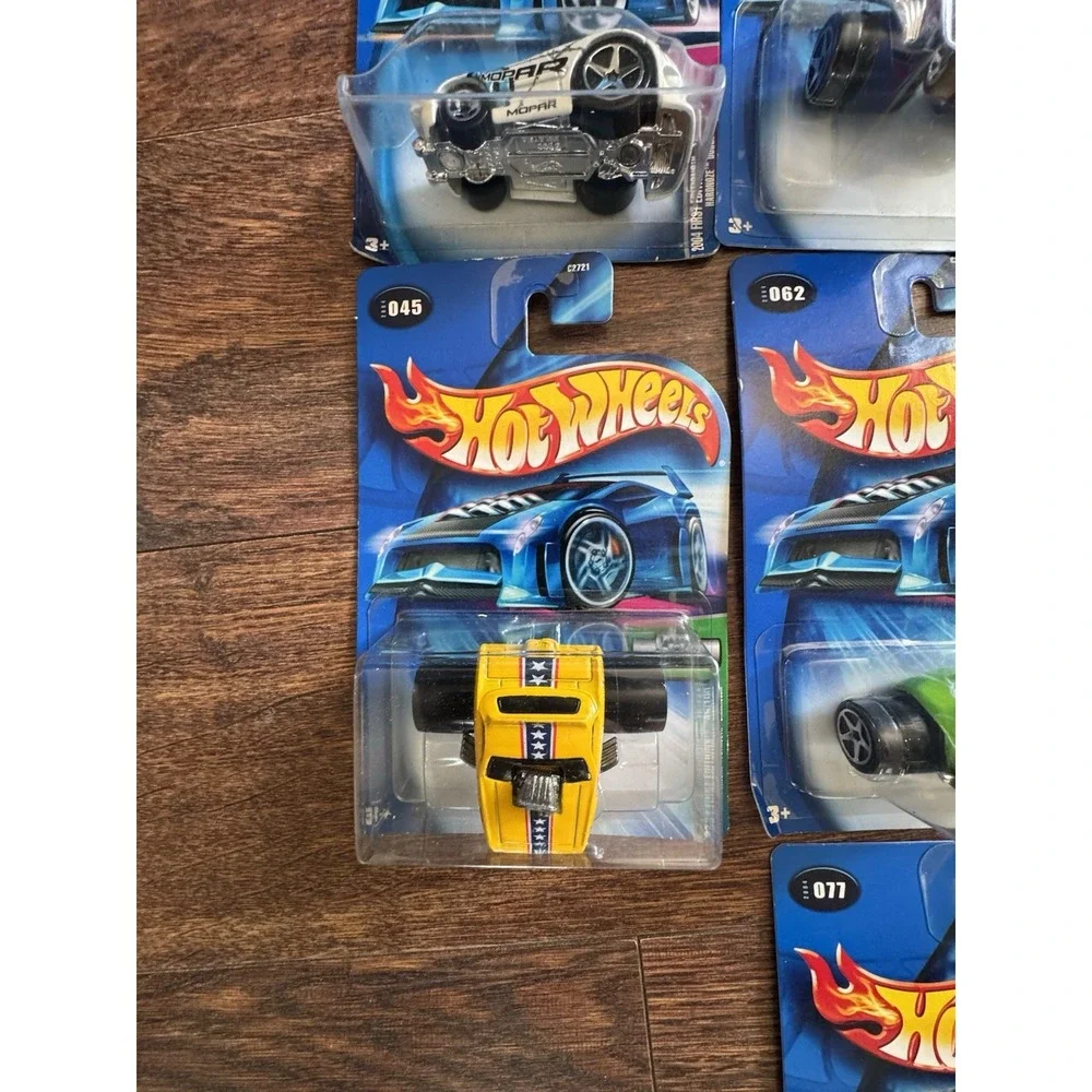 2004 Hot Wheels Hot 100 First Editions Lot of 7 Fatbax Crooze Hardnoze NIP